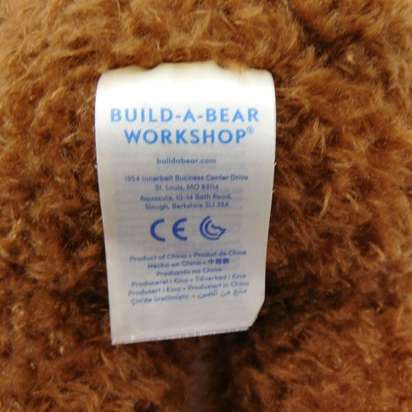 Build A Bear Happy Birthday Brown Teddy Bear Plush 15" Stuffed Animal BAB - Picture 9 of 9